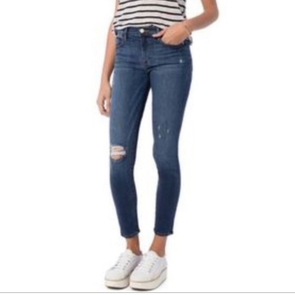 Frame Le High Distressed Skinny Demim Distressed Jeans Women’s 29